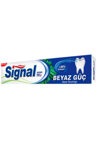 SIGNAL DİŞ MACUNU BEYAZ GÜÇ NANE 100 ML. ürün görseli