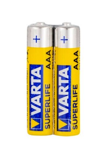 VARTA SUPERLIFE SHRING İNCE ÇİNKO PİL AAA 2'Lİ. ürün görseli