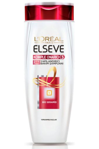 LOREAL ELSEVE ŞAMPUAN 5 FAKTÖR 2 İN 1 KOMPLE ONARICI 450 ML. ürün görseli