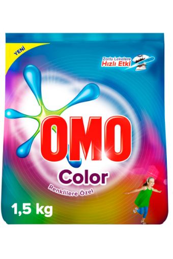 Omo Matik Color 1,5 kg Toz Çamaşır Deterjanı. ürün görseli