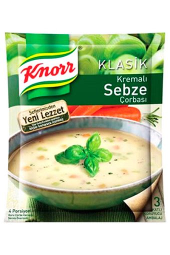 KNORR HAZIR KREMALI SEBZE ÇORBASI 65 GR. ürün görseli