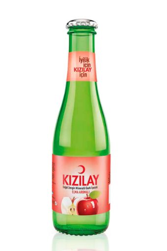 KIZILAY ELMA AROMALI MADEN SUYU 200 ML. ürün görseli