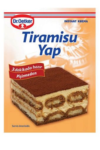 DR. OETKER TIRAMISU YAP 127 GR. ürün görseli