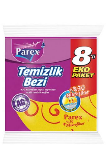 PAREX TEMİZLİK BEZİ 8 AL 4 ÖDE. ürün görseli