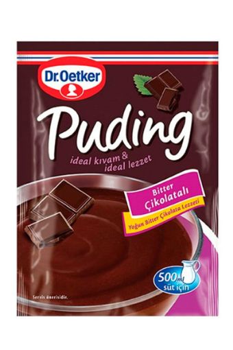 DR. OETKER PUDİNG BİTTER ÇİKOLATALI 111 GR. ürün görseli