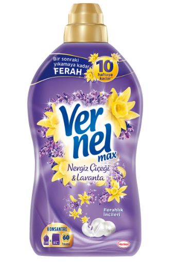 VERNEL MAX KONSANTRE YUMUŞATICI NERGİS ÇİÇEĞİ & LAVANTA 1440 ML. ürün görseli