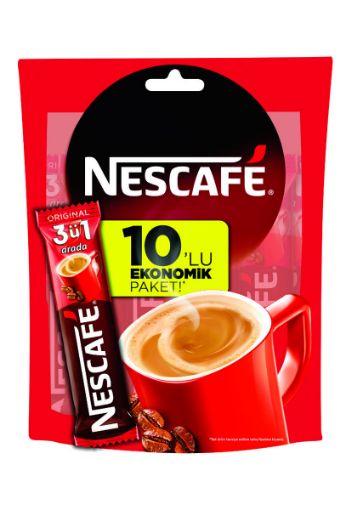 NESCAFE 3'Ü 1 ARADA ORJİNAL 18 GR 10'LU. ürün görseli