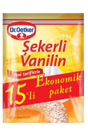 DR. OETKER ŞEKERLİ VANİLİN 15'Lİ. ürün görseli