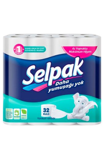 SELPAK TUVALET KAĞIDI SUPER SOFT 32'Lİ. ürün görseli