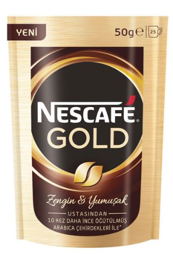 NESCAFE GOLD 50 GR EKO PAKET. ürün görseli