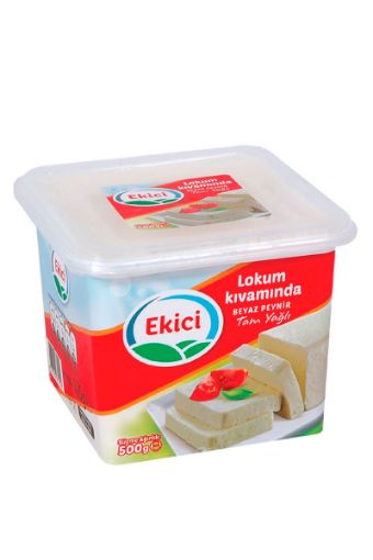 EKİCİ TAM YAĞLI LOKUM KIVAMINDA BEYAZ PEYNİR 500 GR. ürün görseli