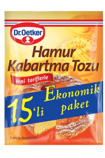 DR. OETKER HAMUR KABARTMA TOZU 15'Lİ. ürün görseli