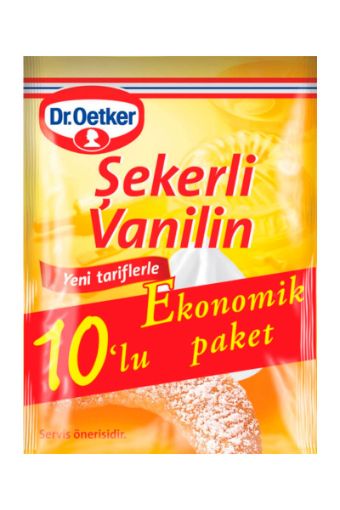 DR. OETKER ŞEKERLİ VANİLİN 10'LU. ürün görseli