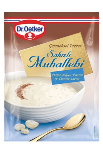 DR. OETKER TÜRK TATLILARI SAKIZLI MUHALLEBİ 150 GR. ürün görseli