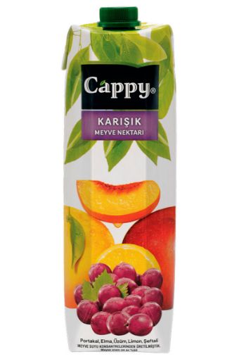 CAPPY MEYVE NEKTARI KARIŞIK 1 LT. ürün görseli