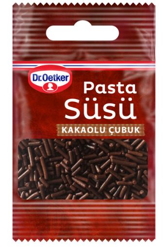 DR. OETKER KAKAOLU ÇUBUK PASTA SÜSÜ 10 GR. ürün görseli