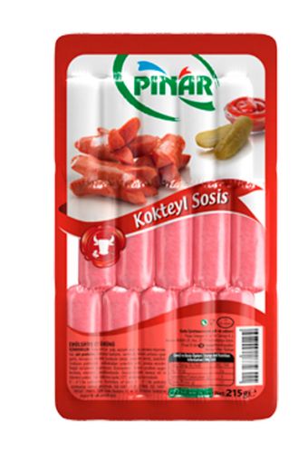 PINAR DANA KOKTEYL MINIK SOSIS 215 GR. ürün görseli