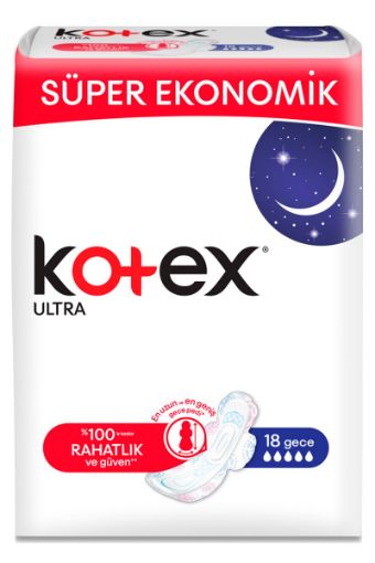 KOTEX ULTRA 4'LU 16 LI GECE. ürün görseli