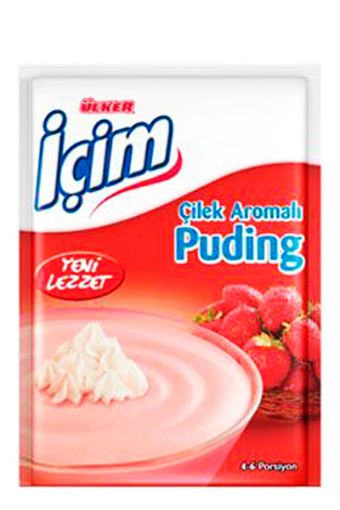 BİZİM MUTFAK PUDİNG ÇİLEKLİ 125 GR. ürün görseli