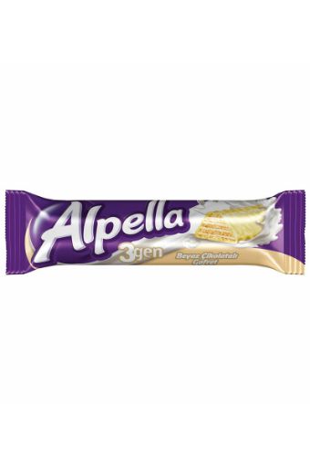 ALPELLA ÜÇGEN GOFRET BEYAZ 26 GR. ürün görseli