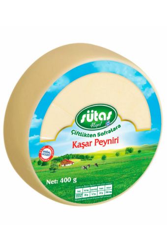 SÜTAŞ TAM YAĞLI TAZE KAŞAR 400 GR. ürün görseli