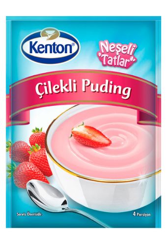 KENTON NEŞELİ TATLAR PUDİNG ÇİLEKLİ 100 GR. ürün görseli