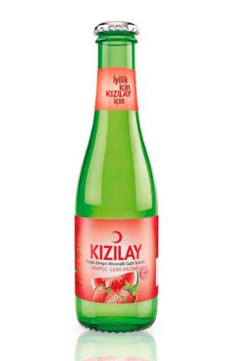 KIZILAY KARPUZ - ÇİLEK AROMALI MADEN SUYU 200 ML. ürün görseli