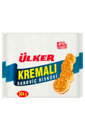 ÜLKER KREMALI SANDVİÇ BİSKÜVİ 244 GR. ürün görseli