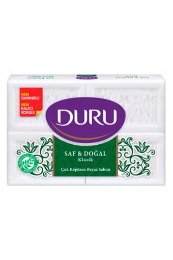 DURU SAF&DOGAL BEYAZ SABUN 4*150GR KLASİK. ürün görseli