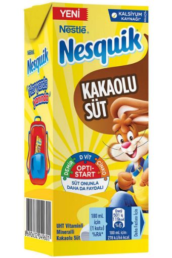 NESQUİK AROMALI SÜT KAKAOLU 180 ML. ürün görseli