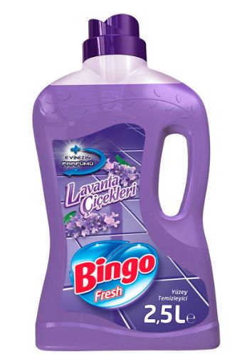 BINGO FRESH YUZEY TEMIZLEYICI 2,5LT LAVANTA CICEK.. ürün görseli