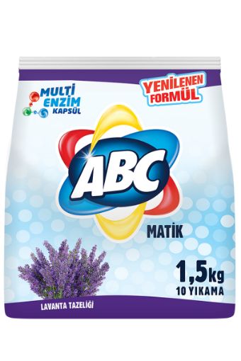 ABC TOZ MATİK LAVANTA TAZELİĞİ 1,5 KG. ürün görseli