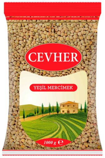 CEVHER YEŞİL MERCİMEK 1 KG. ürün görseli