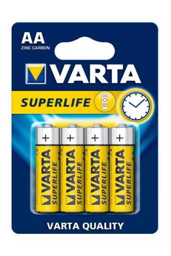 VARTA SÜPERLIFE BLISTER KALEM PİL AA 4'LÜ. ürün görseli