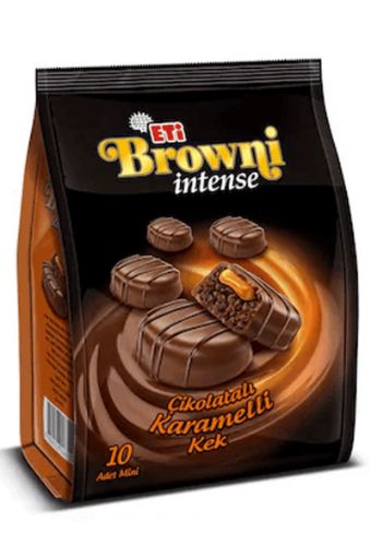 ETI KEK BROWNI INTENSE 160GR MINI KARAMELLI. ürün görseli