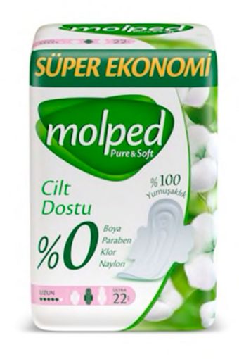 MOLPED PURE&SOFT ULTRA UZUN 20'Lİ. ürün görseli