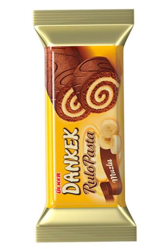 ÜLKER DANKEK RULO PASTA MUZLU 235 GR. ürün görseli