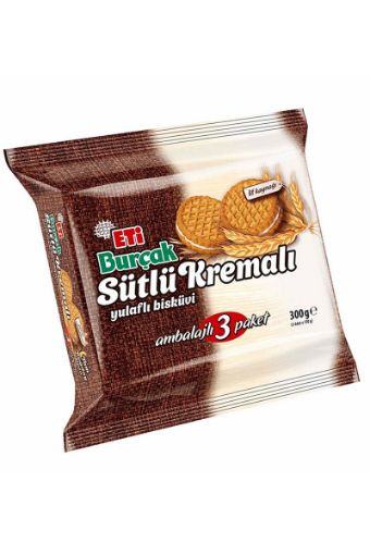 ETİ BURÇAK YULAFLI SÜTLÜ KREMALI 300 GR. ürün görseli