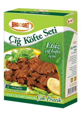 BAĞDAT ÇİG KÖFTE SETİ ETSİZ 500 GR. ürün görseli