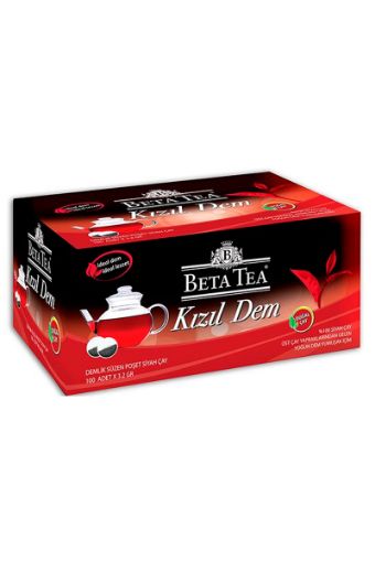 BETA TEA KIZIL DEM DEMLİK POŞET 100'LÜ. ürün görseli