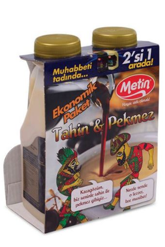 METİN TAHİN 290 GR + PEKMEZ 380 GR. ürün görseli