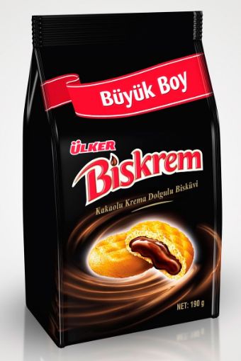 ÜLKER BİSKREM KAKAOLU 190 GR. ürün görseli