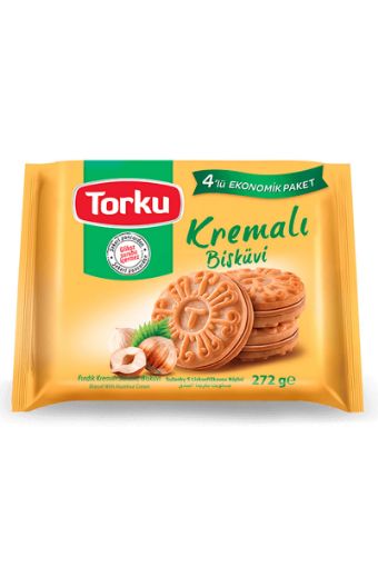 TORKU  4*61GR FINDIK KREMALI BİSKÜVİ. ürün görseli