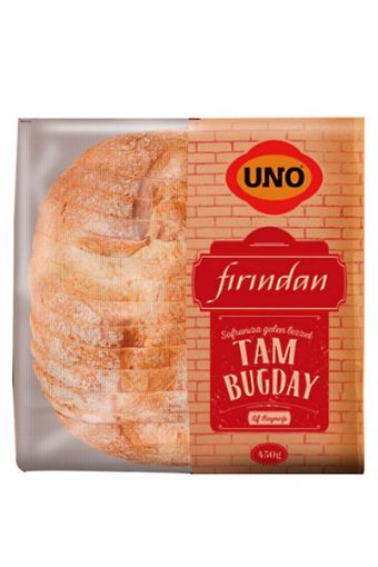 UNO FIRINDAN TAM BUĞDAY EKMEK 450 GR. ürün görseli