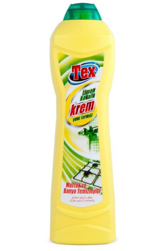 TEX KREM MUTFAK VE BANYO TEMİZLEYİCİ LİMON KOKULU 500 ML. ürün görseli