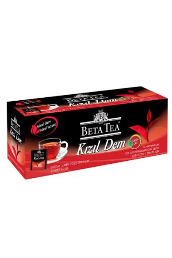 BETA TEA KIZIL DEM BARDAK POŞET 25'Lİ. ürün görseli