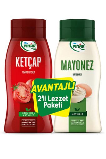 PINAR KETCAP 600GR+MAYONEZ 500 GR. ürün görseli