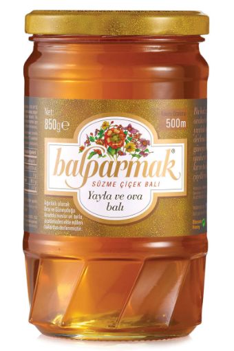 BALPARMAK SÜZME YAYLA VE OVA ÇİÇEK BALI 850 GR. ürün görseli