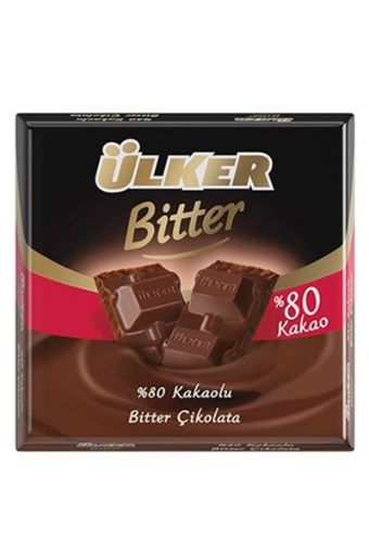 ÜLKER ÇIKOLATA %80 KAKAO 60 GR. ürün görseli