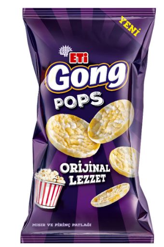 ETİ GONG POPS SADE 80 GR. ürün görseli